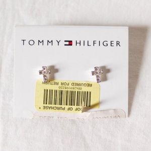 Tommy Hilfiger Cross Stud Earrings